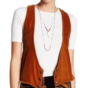 Free People Velvet Vest